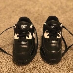 Black and White Nike Sneakers